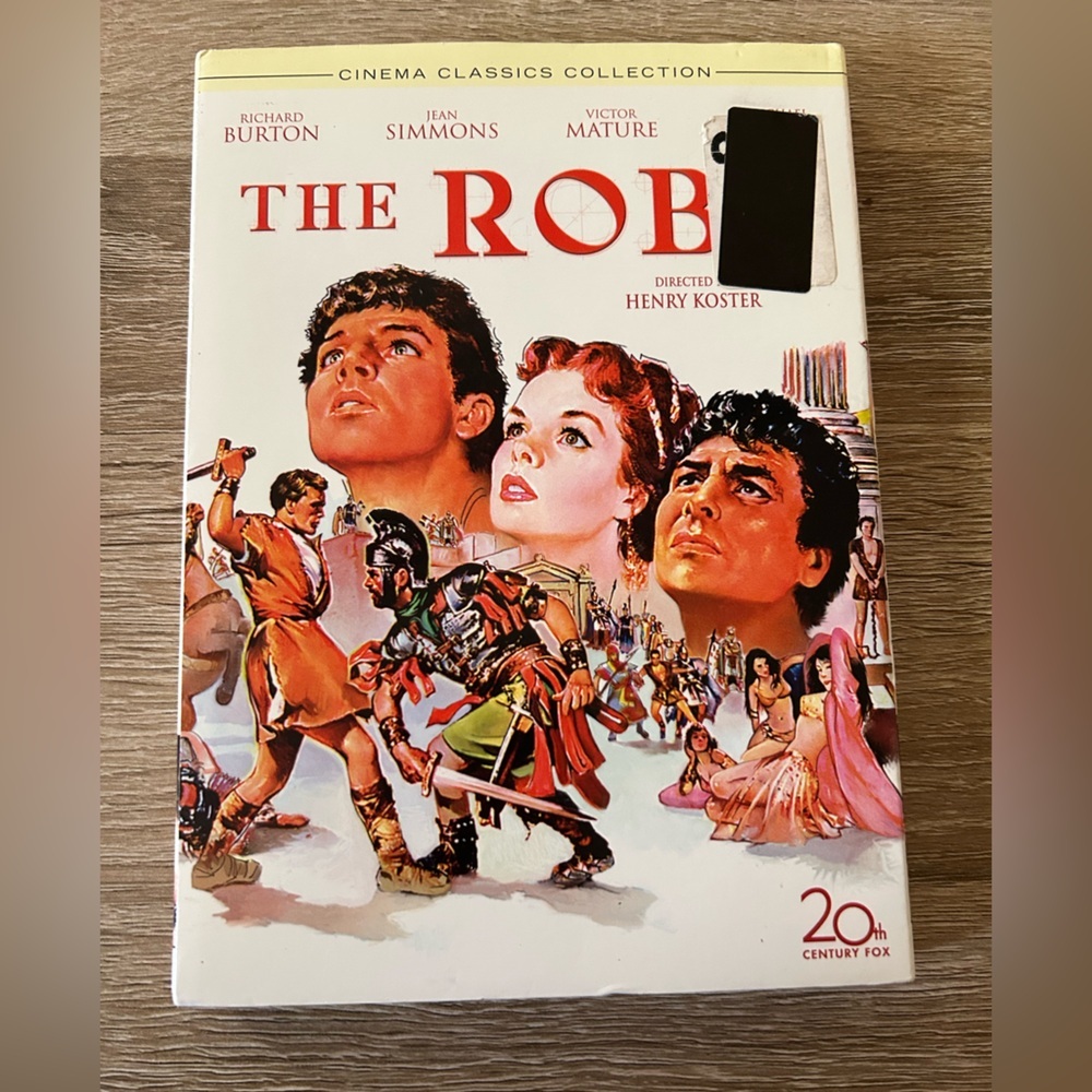 THE ROBE 1953 w/ Richard Burton Jean Simmons Victor Mature (DVD, Widescreen) New